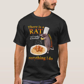 Es gibt einen Rat Ayy I Cooka Da Meatball lustiges T-Shirt