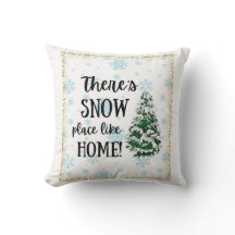 Es gibt einen Schneeplatz wie Zuhause