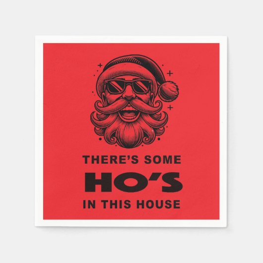 Es gibt einige Ho in diesem Haus Serviette (Vorderseite)