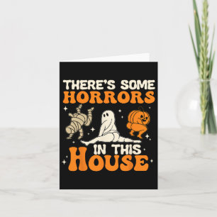 Es gibt einige Horror in diesem Haus Fun Spaß Hall Karte