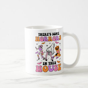 Es gibt einige Horror in diesem Haus Funny Ghost H Kaffeetasse