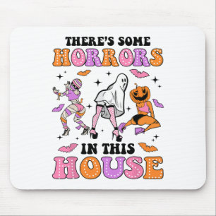 Es gibt einige Horror in diesem Haus Funny Ghost H Mousepad