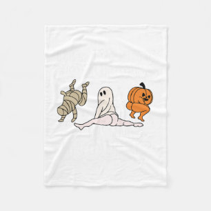 Es gibt einige Horror in diesem Haus Ghost Pumpkin Fleecedecke