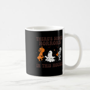 Es gibt einige Horror in diesem Haus Ghost Pumpkin Kaffeetasse