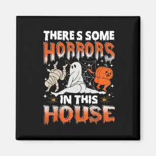 Es gibt einige Horror in diesem Haus Ghost Pumpkin Magnet