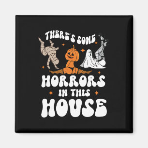 Es gibt einige Horror in diesem Haus Ghost Pumpkin Magnet