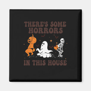 Es gibt einige Horror in diesem Haus Ghost Pumpkin Magnet
