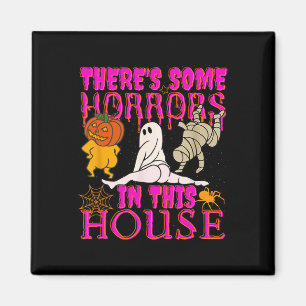 Es gibt einige Horror in diesem Haus Ghost Pumpkin Magnet