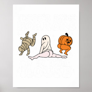 Es gibt einige Horror in diesem Haus Ghost Pumpkin Poster