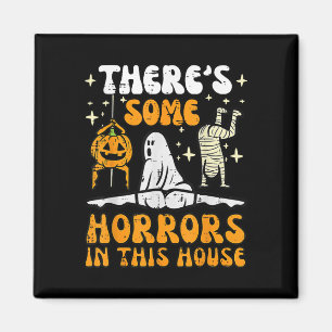 Es gibt einige Horror in diesem HosenHalloween Magnet