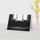 Es gibt etwas Besseres (Beileid) Karte (Gelbe Blume)