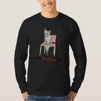 es gibt existenzielle Angst, beste Freundin Zitat T-Shirt