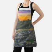 Es gibt Feuer in der Sky-Schürze Schürze (InSitu)