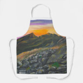 Es gibt Feuer in der Sky-Schürze Schürze (Vorderseite)