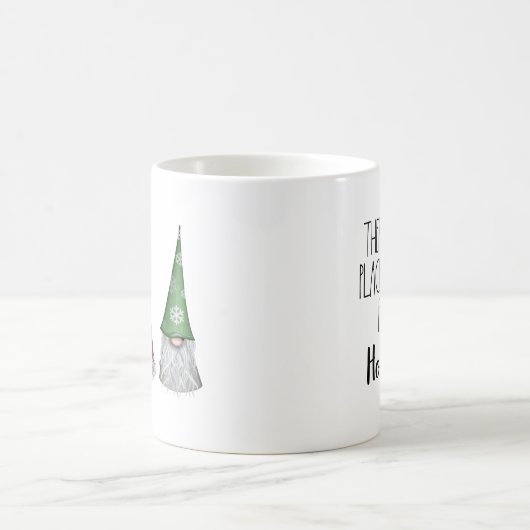 Es gibt Gnome-Platz wie Zuhause für die Kaffeetasse (Mittel)