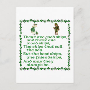 Es gibt gute Schiffe. Postkarte