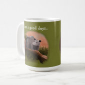 Es gibt gute Tage und andere Tage Tasse (Vorderseite Links)