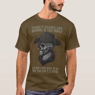 Es gibt Haie und Fische auf dieser Welt, wenn Sie T-Shirt