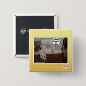 Es gibt Hasen in meiner Nahrung Button (Vorne & Hinten)