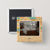 Es gibt Hasen in meiner Nahrung Button (Vorne & Hinten)