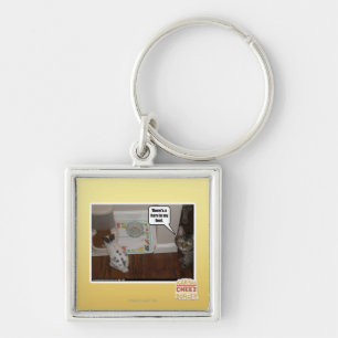 Es gibt Hasen in meiner Nahrung Schlüsselanhänger