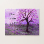 Es gibt Hoffnung in einem Baum Puzzle (Horizontal)