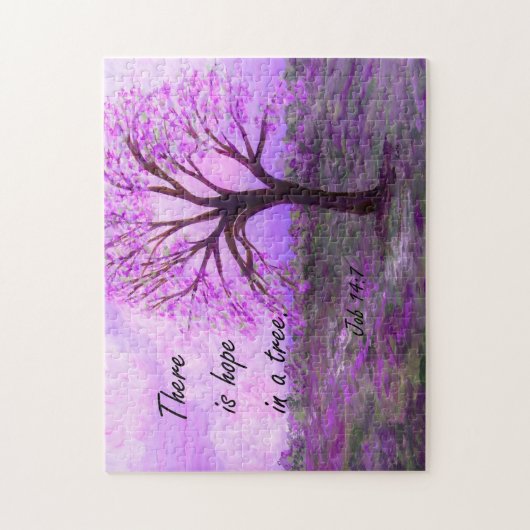 Es gibt Hoffnung in einem Baum Puzzle (Vertikal)