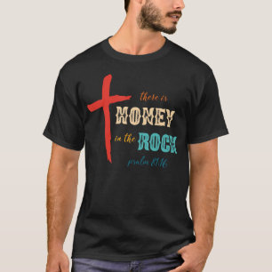 Es gibt Honig im Felsen Psalm 8116 Retro T-Shirt