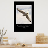 Es gibt immer eine Möglichkeit für Freundlichkeit Poster (Küche)