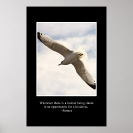 Es gibt immer eine Möglichkeit für Freundlichkeit Poster