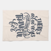 Es gibt immer etwas, wofür man dankbar ist geschirrtuch (Horizontal)