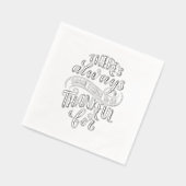 Es gibt immer etwas, wofür man dankbar ist servietten mit folie (Links)