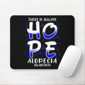 Es gibt immer Hoffnung. Alopezie Mousepad (Mit Mouse)
