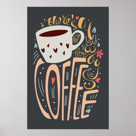 Es gibt immer Kaffee Poster (Vorne)
