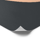 Es gibt immer Kaffee Poster (Ecke)