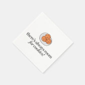 Es gibt immer Platz für Cookies Serviette (Ecke)