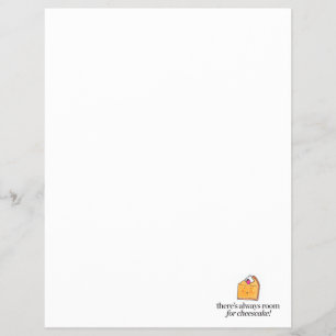 Es gibt immer Platz für Käsekuchen Flyer