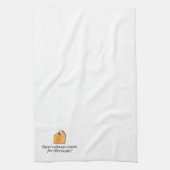 Es gibt immer Raum für Käsekuchen Handtuch (Vertikal)