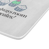 Es gibt immer Raum für kleine Kuchen Schneidebrett (Ecke)