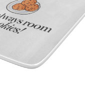 Es gibt immer Raum für Plätzchen Schneidebrett (Ecke)