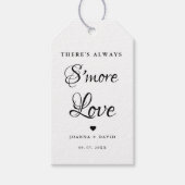 Es gibt immer S mehr Liebe Wedding Sign Geschenkanhänger (Vorderseite)