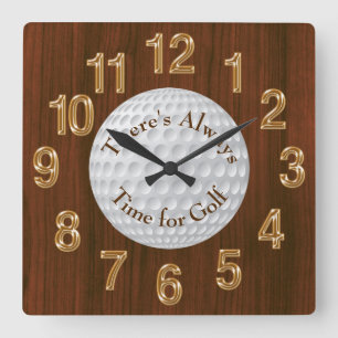 Es gibt immer Zeit für Golf UHR oder