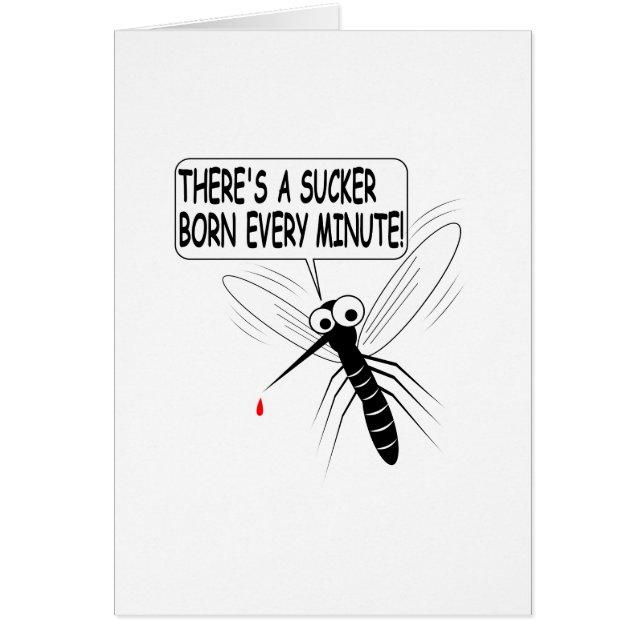 Es gibt jede Minute einen Saucker Geboren (Vorne)