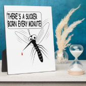 Es gibt jede Minute einen Saucker Geboren Fotoplatte (Seite)