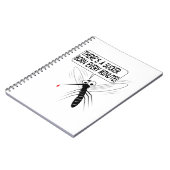 Es gibt jede Minute einen Saucker Geboren Notizblock (Linke Seite)