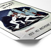 Es gibt kein Arzneimittel gegen Bedauern Poster (Ecke)