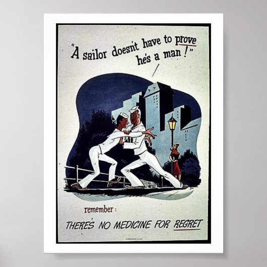 Es gibt kein Arzneimittel gegen Bedauern Poster (Vorne)