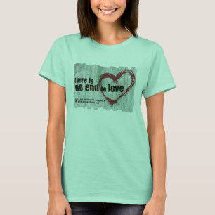 "Es gibt kein Ende zur Liebe" BBW 2015 T-Shirt
