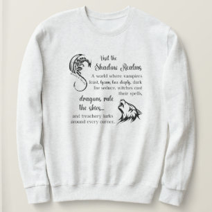 Es gibt kein Entkommen Brenda K Davies Shadow Real Sweatshirt