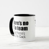 Es gibt kein "ich" im Team Tasse (Vorderseite Links)